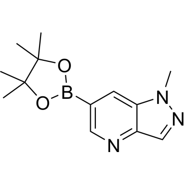 1-Methyl-6-(4,4,5,5-tetramethyl-1,3,2-dioxaborolan-2-yl)-1H-pyrazolo[4,3-b]pyridineCas:1471262-12-0